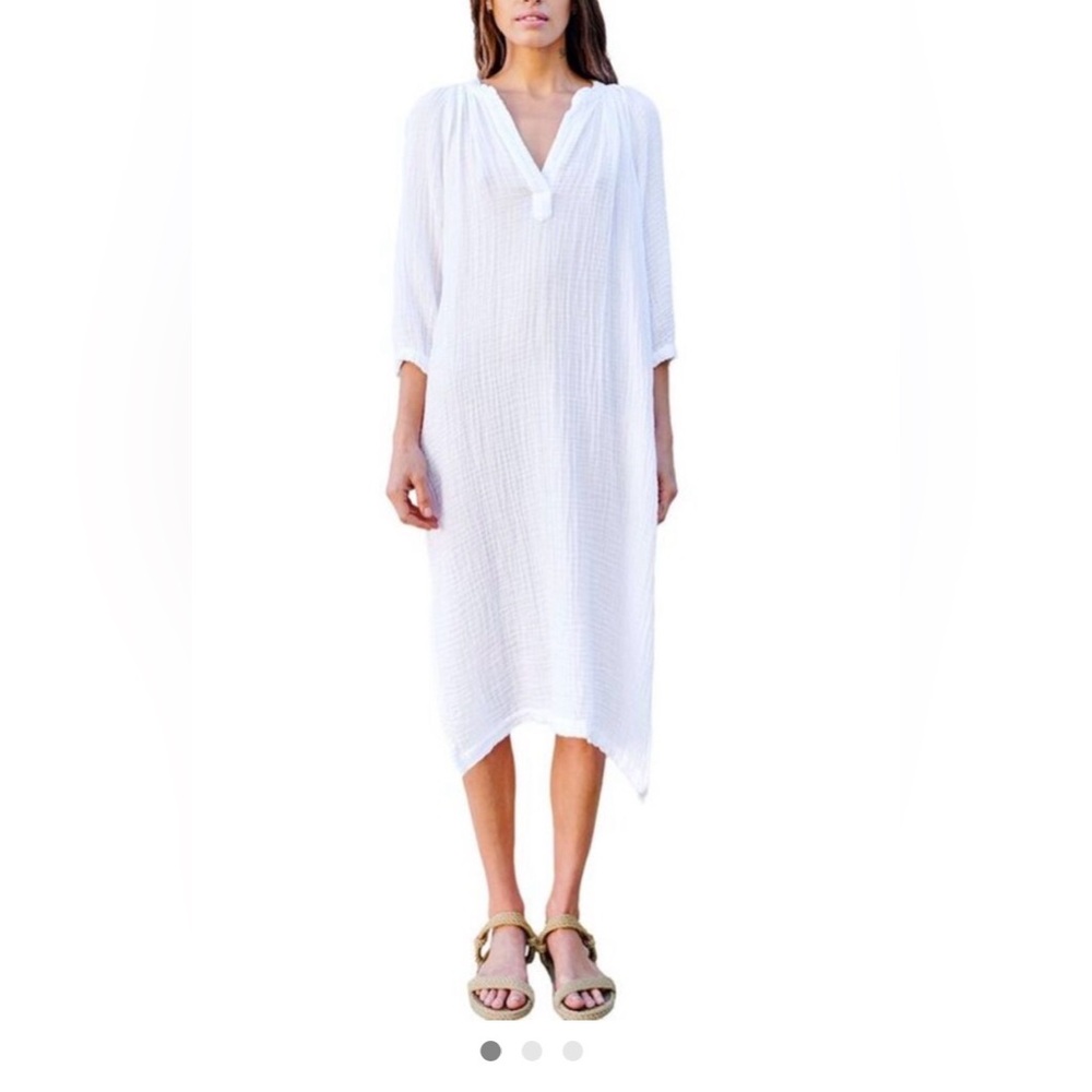 Perfect like new SUNDRY Side Slit Midi Dress xs 0